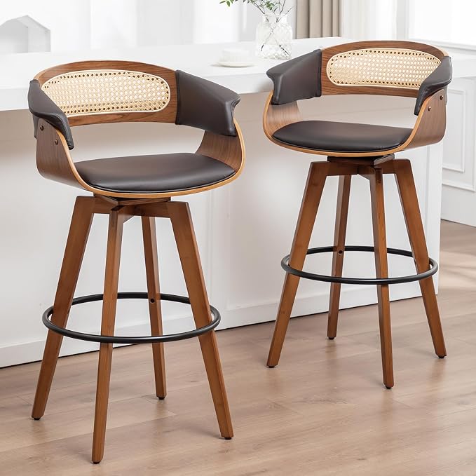 Counter Height Bar Stools Set of 2 by KUNZENTLIVING