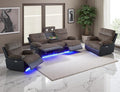 Power Recliner Sofa Set, Living Room Furniture Sets, Luxury Recliner Sofa and 2 by LYfurniture