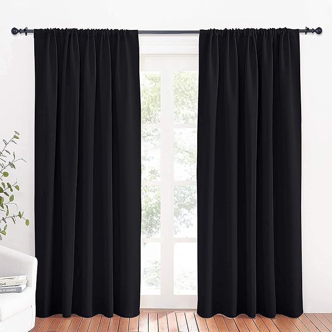 RYB HOME Large Blackout Curtains by RYBHOME