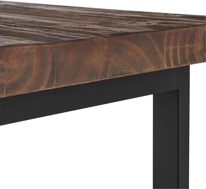 Alaterre Furniture Pomona Living Room 2-Tier Solid Wood End Table - Image 12