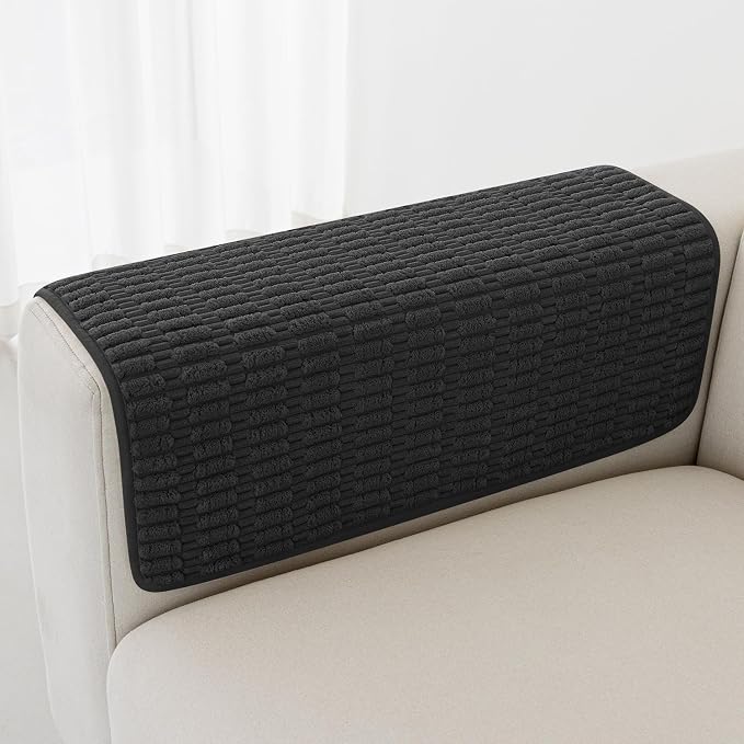 Foxdecor Couch Arm Covers Sofa Armrest Cover, Arm Chair Covers Set of 2 by Unknown