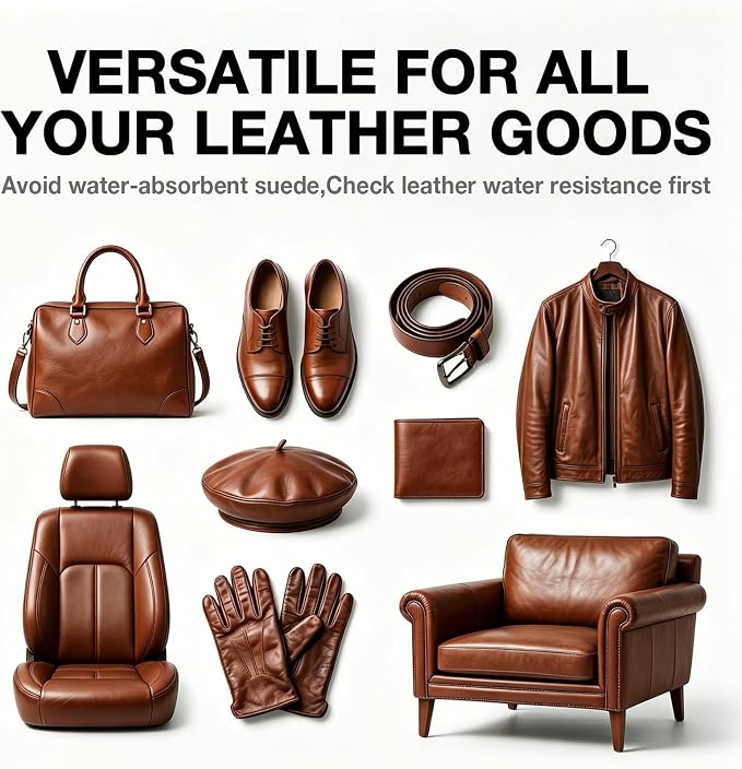 Medium Brown Leather Repair Kit, Leather Recoloring Balm – Restore & Repair - Image 5