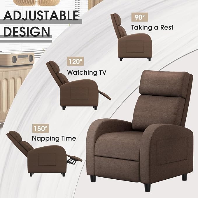 Homall Recliner Chair, Recliner Sofa - Image 8
