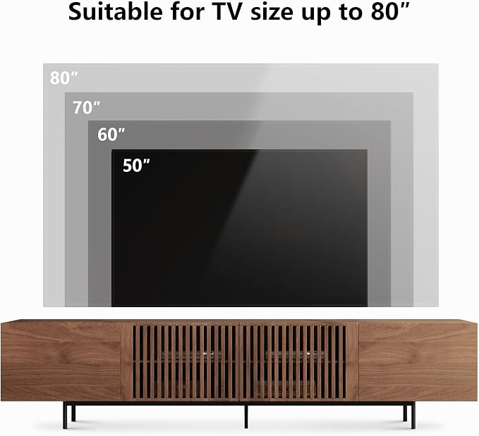 94.48" Mid Century Modern TV Stand - Image 4