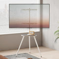 White Metal Tripod Easel TV Stand by ECOTINY