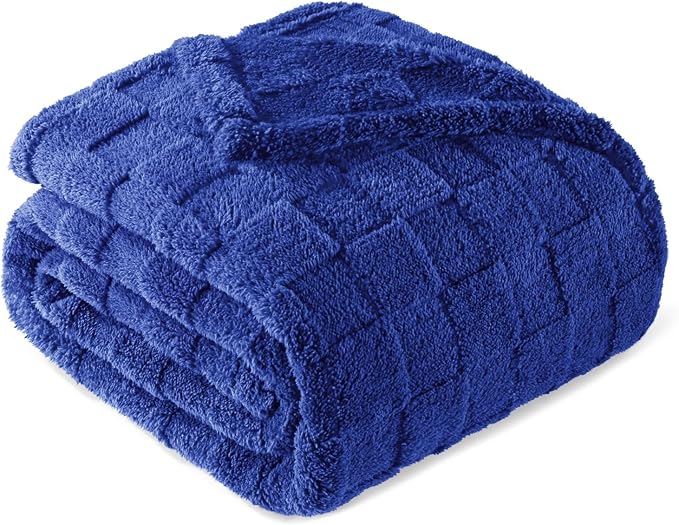 Exclusivo Mezcla Queen Size Flannel Fleece Blanket, Super Soft and Warm by ExclusivoMezcla