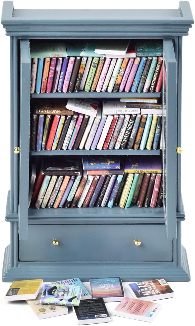 Anxiety Bookshelves, Anxiety Bookshelf, Handcrafted Mini Bookshelf - Image 9