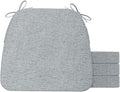 AAAAAcessories D-Shaped Chair Cushions, Machine-Washable Cover by AAAAAcessories