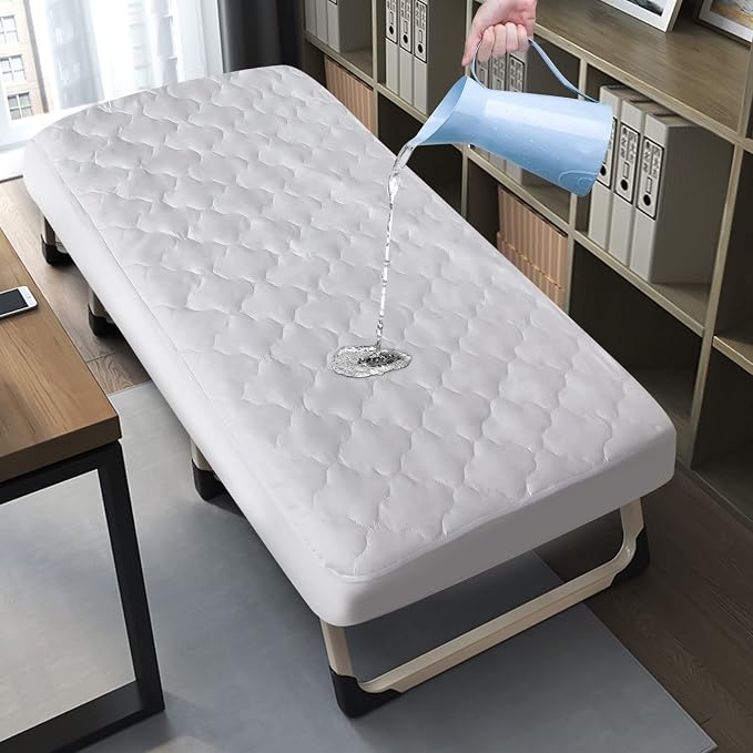 Cot Mattress Pad Protector Waterproof, Quilted Daybed Mattress Cover 33" X 75" by LoveHome%C2%B7LoveLife