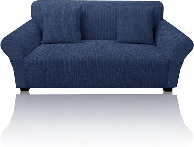 Loveseat Slipcover with 2 Pillow Cover by Jcones