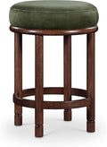 Meridian Furniture 978Green-C Monette Collection Art Deco Counter Stool by MeridianFurniture