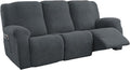 5-Piece Recliner Sofa Covers, Stretch Geometric Strokes Jacquard Recliner Sofa by Unknown