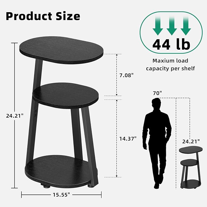 Kalrin Side Table, Small End Table - Image 2