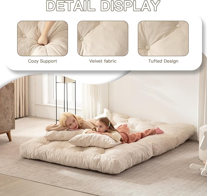 Folding Sofa Bed, Convertible Sleeper Chair - Image 3