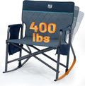 Timber Ridge Folding Oversized Rocking Camping Chair, 400lbs Capacity Portable by TIMBERRIDGE