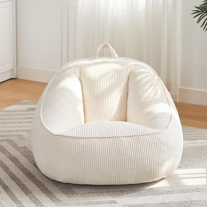 HUGHEAVEN Bean Bag Chairs for Kids, Toddler Bean Bag Chair, Comfy Cozy Reading - Image 9