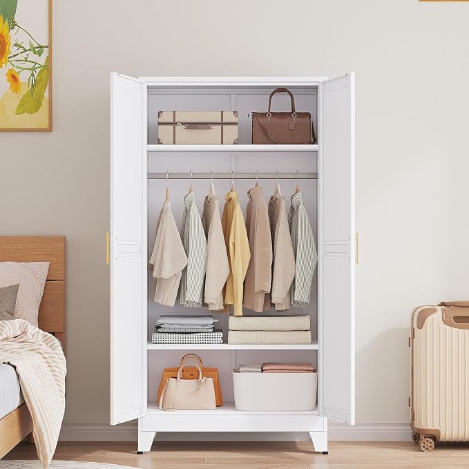 GAIOUS Metal Wardrobe Cabinet - Image 6