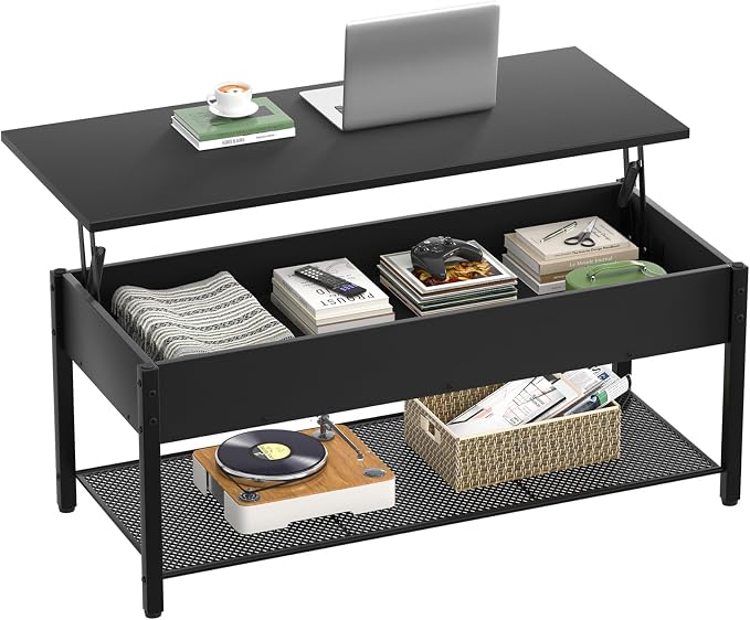 Homieasy 41.7" Lift Top Coffee Table by Homieasy