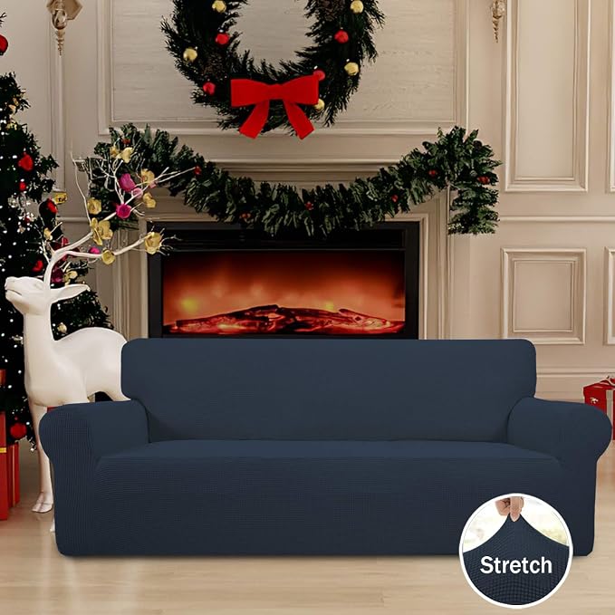Easy-Going Stretch Sofa Slipcover 1-Piece Sofa Cover Furniture Protector Couch - Image 2