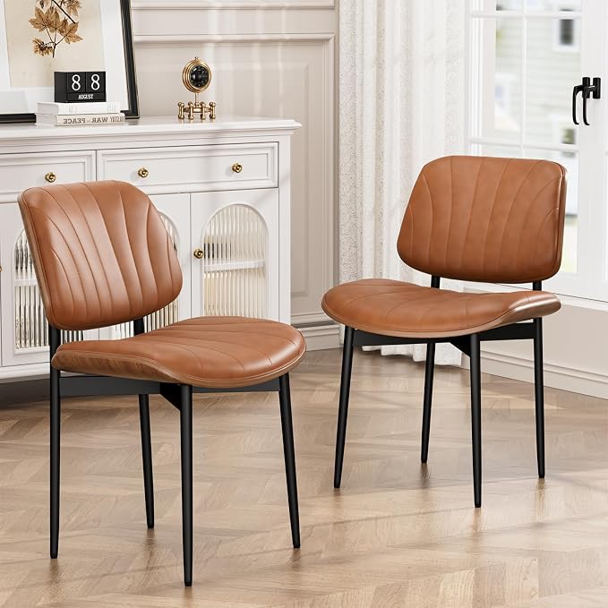 YaFiti Dining Chairs Set of 8, Dining Room and Kitchen Chairs, Mid Century - Image 9