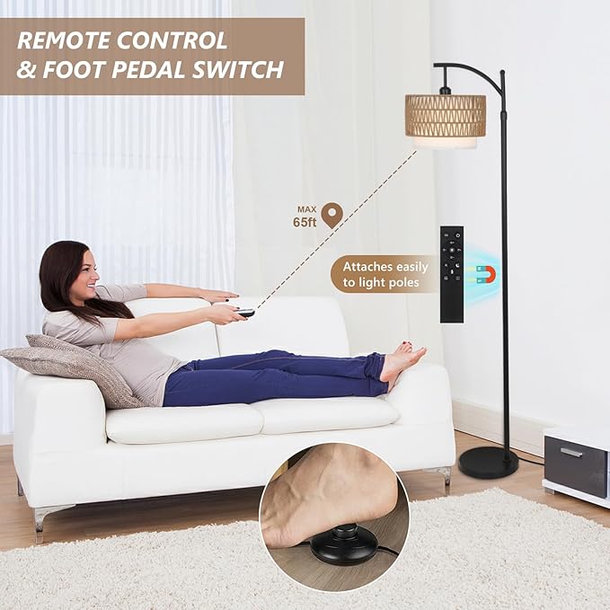 Arc Floor Lamp for Living Room - Image 6