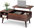 WLIVE Lift Top Coffee Table for Living Room, Small Coffee Table by WLIVE
