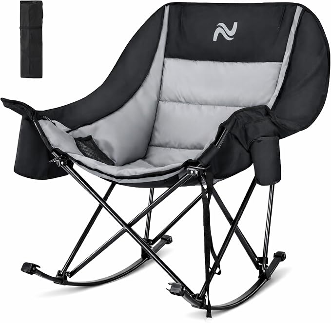 Slsy Oversized Rocking Camping Chair by Slsy