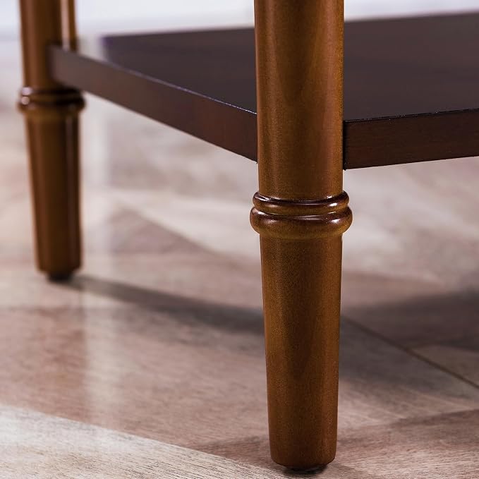 Leick Home Coastal Console Table, Solid Wood, - Image 13