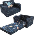 MeMoreCool Toddler Couch, 2-in-1 Kids Couch Fold Out to Lounger, Comfy Toddler by MeMoreCool