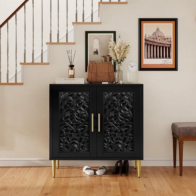 ARTPOWER Vintage Accent Cabinet - Image 7