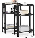 TUTOTAK Narrow Side Table with Charging Station, Small End Table with USB Ports by ChoosetutotakFurnitureBuildYourCozyHome