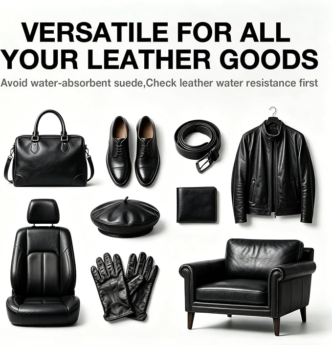 Black Leather Repair Kit, Leather Recoloring Balm – Restore & Repair Faded - Image 5