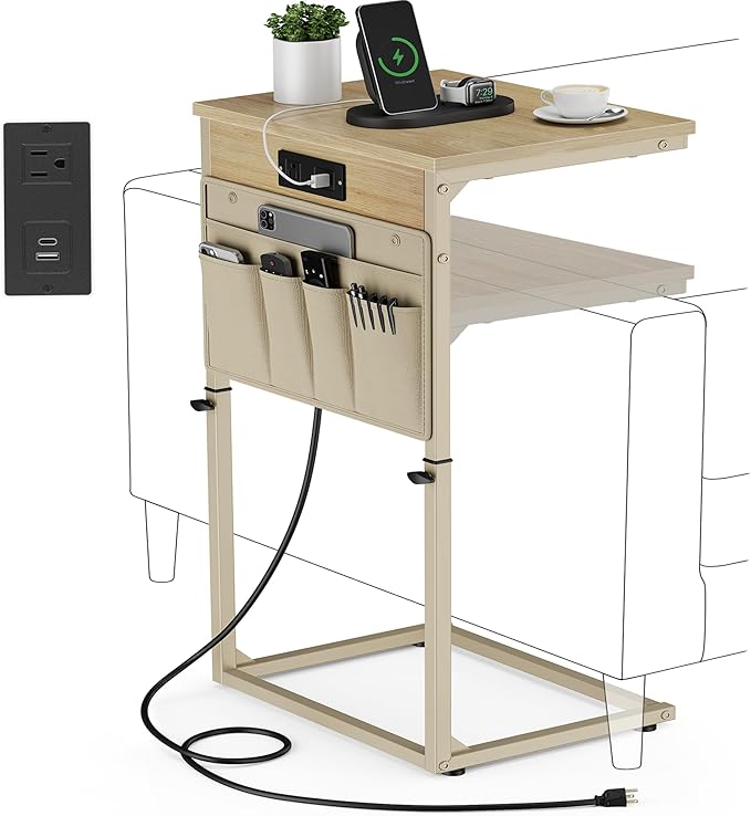 Vagusicc C-Shaped End Table by Vagusicc