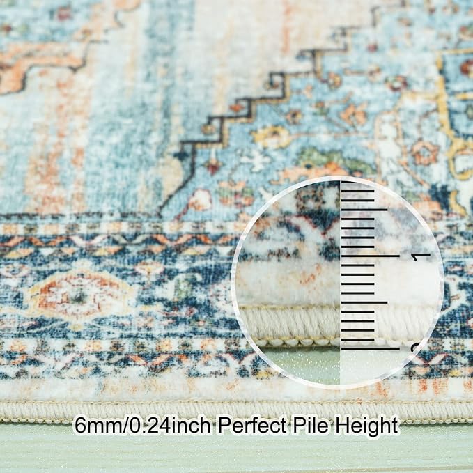Washable Runner Rug 2x6 - Image 5