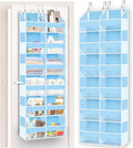 Over The Door Organizer 6 Tiers, Extra Large Behind Door Storage of 12 by Ofiray-home