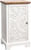 eHemco Ornate Floral Carved End Table by eHemco