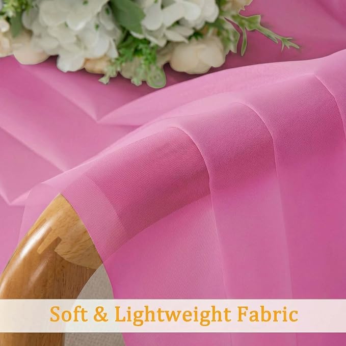 Gwine Short Kitchen Sheer Curtains 24 Inch Length - Image 8