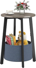 sthmec Small Round Side End Table by Unknown