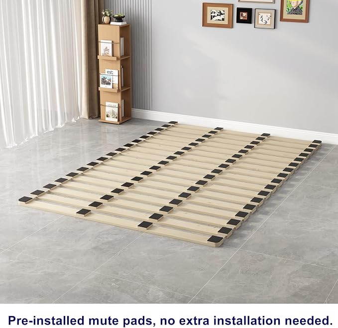 Floor Bed Frame Japanese Futon Tatami Mat Breathable and Moisture-Proof - Image 4