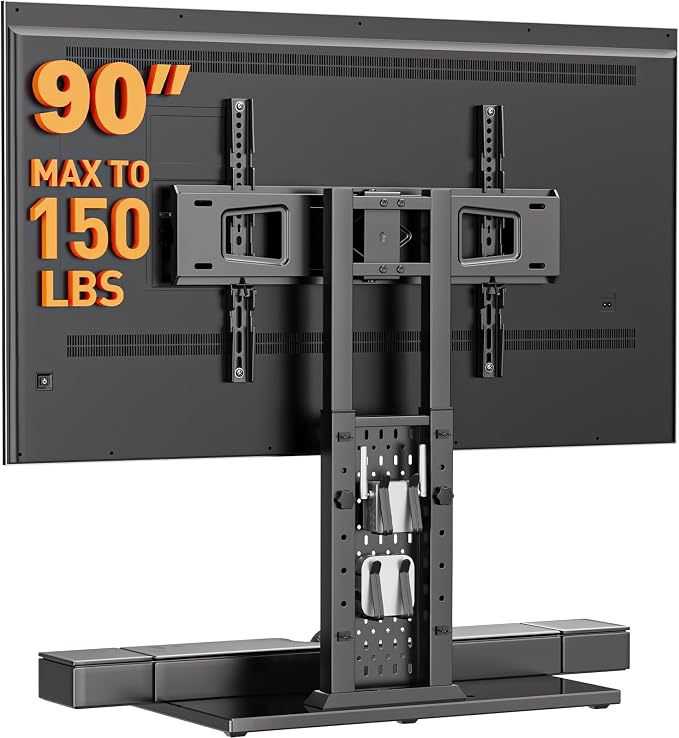 Perlegear Universal Swivel TV Stand by Perlegear