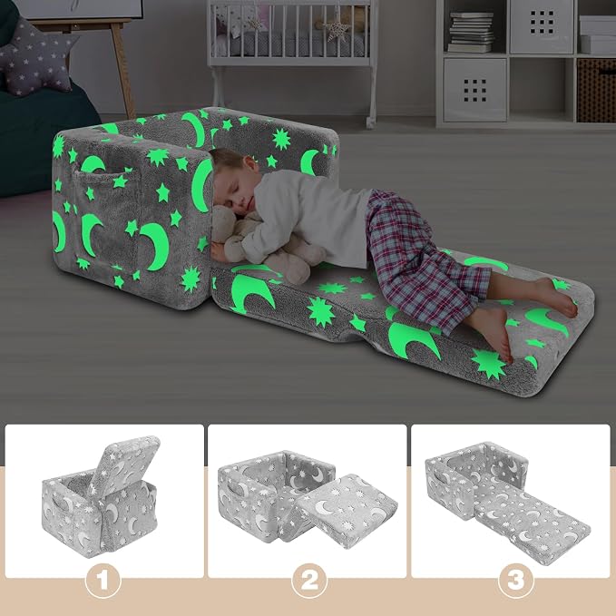 SLIGUY Toddler Couch, Toddler Chair. Kids Couch, Baby Couch, Couch - Image 4