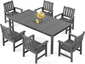 Stoog All-Weather 7 Pieces Patio Dining Sets, Waterproof Patio Furniture Set by Stoog