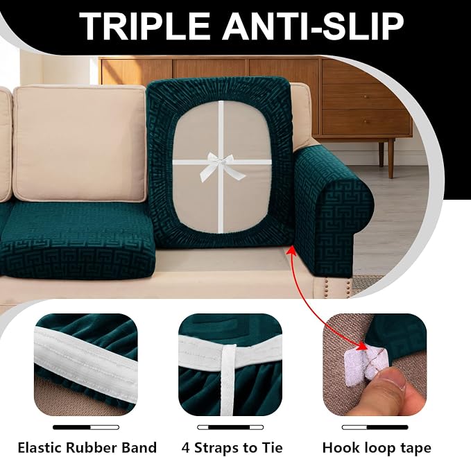 UNBBRRL Stretch Couch Cushion Cover - Image 3