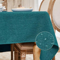 BALCONY & FALCON Rectangle Tablecloth Washable Wrinkle Resistant and Water by BALCONYFALCON