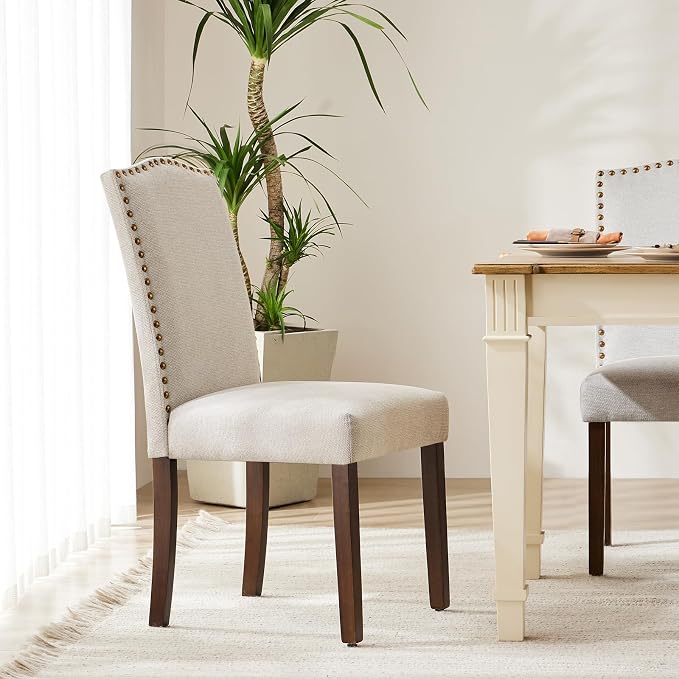 DUMOS Dining Chairs Set of 2, Modern Kitchen Table Chairs - Image 7
