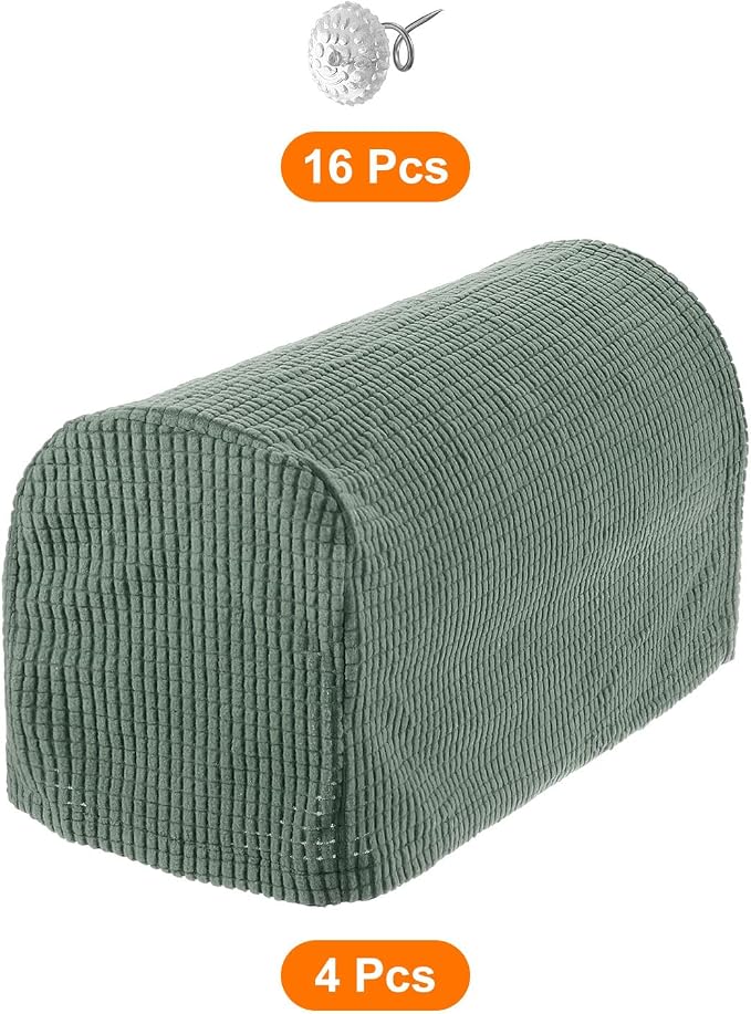 uxcell Stretch Armrest Covers Armchair Anti-Slip - Image 3
