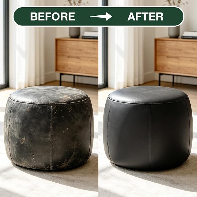 Dark Gray Leather Repair Kit, Leather Recoloring Balm – Restore & Repair Faded - Image 2