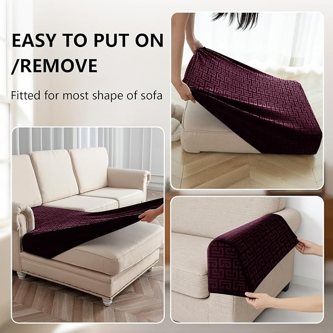 UNBBRRL Stretch Couch Armrest Covers - Image 4