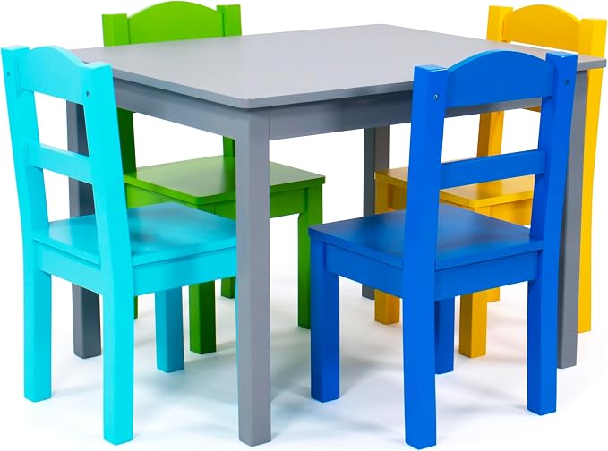 Humble Crew Kids Table and Chair Set, Toddler Activity Table by HumbleCrew