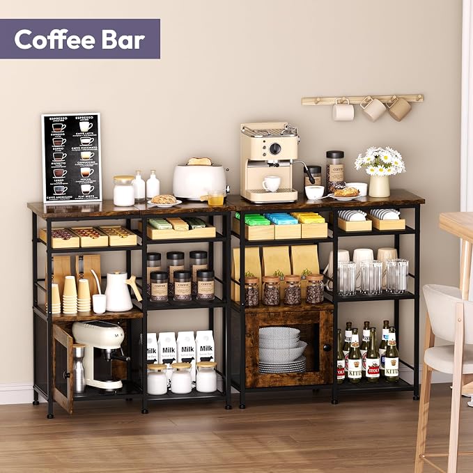 SWTYMIKI Coffee Bar Cabinet Station - Image 3